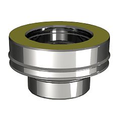 Переходник моно-термо Z50R с D130 на D130/230 нерж 321/оцинк