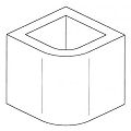 Элемент дымохода (неокр.Н=26см)
